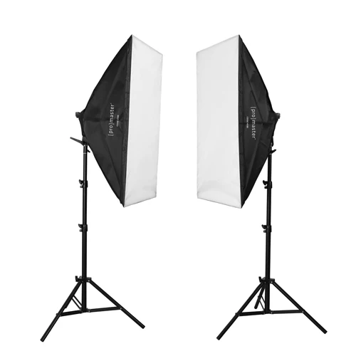 Ensemble 2 Lumières et Softbox 24 x 36po XL