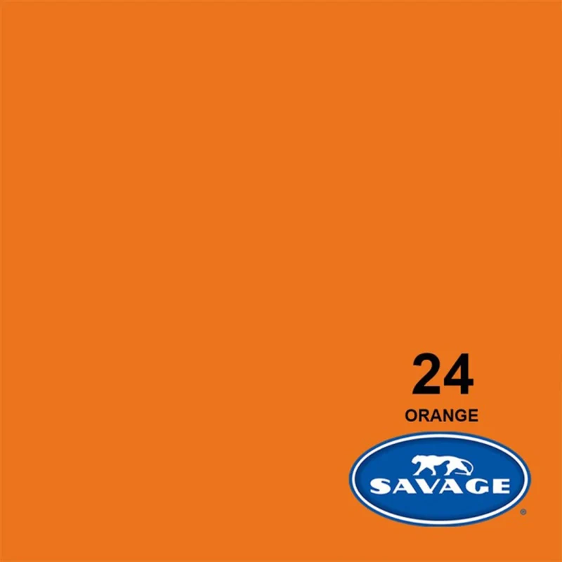 Rouleau de papier 86po x 36pi Orange