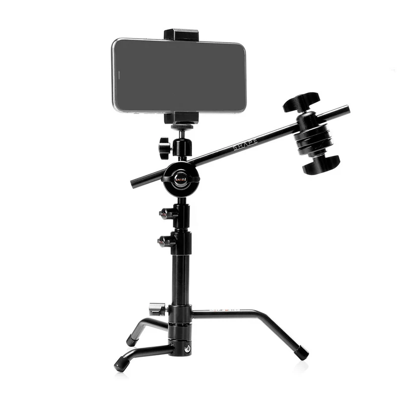 Mini Support C-Stand 5po avec tête à rotule