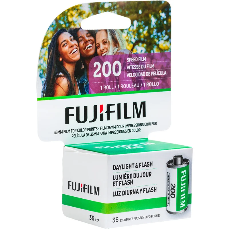 Film Couleur 200 (Rouleau 35mm, 36 Poses)