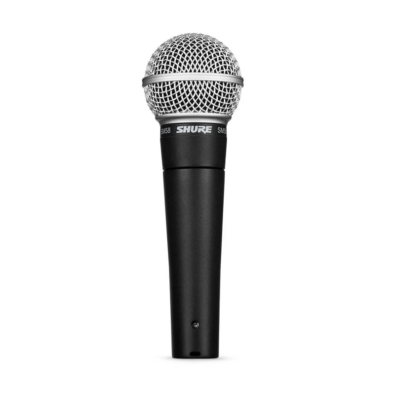 Microphone dynamique pour la voix avec câble XLR SM58