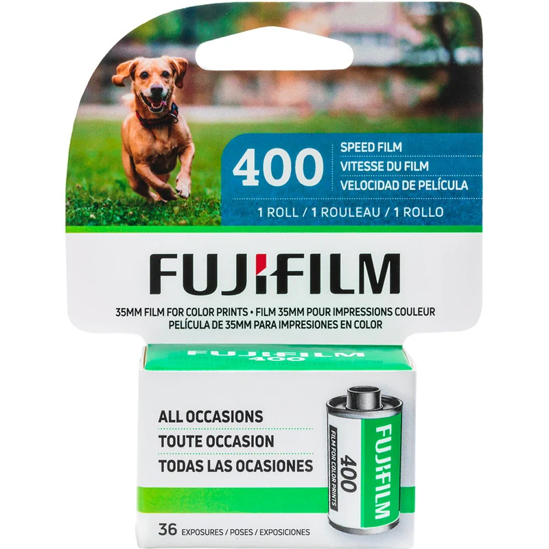 Film Couleur 400 (Rouleau 35mm, 36 Poses)