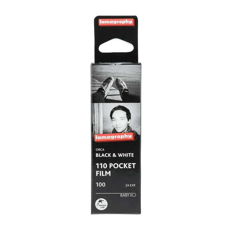 Film Noir et Blanc Orca (Rouleau 110)