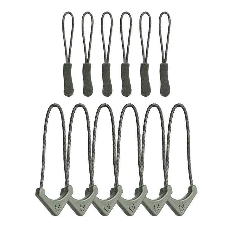 Tirettes de fermeture éclair Standard (Vert Wasatch)