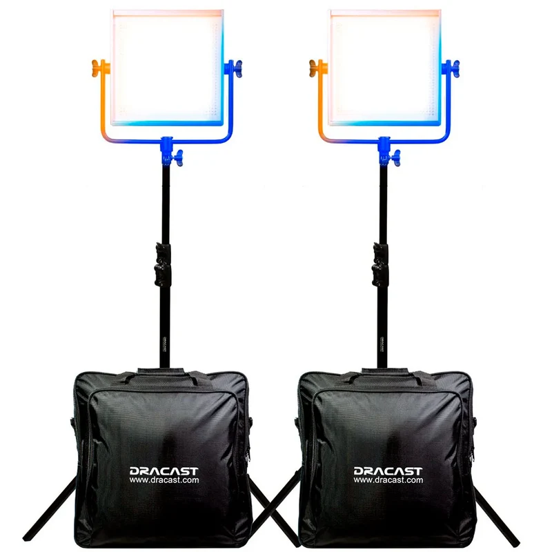 Ensemble 2 Lumières Série Pro LED1000 Bi (Plaque Monture Gold)