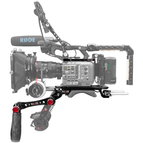 Base avec plaque supérieure et poignée pour Sony FX6
