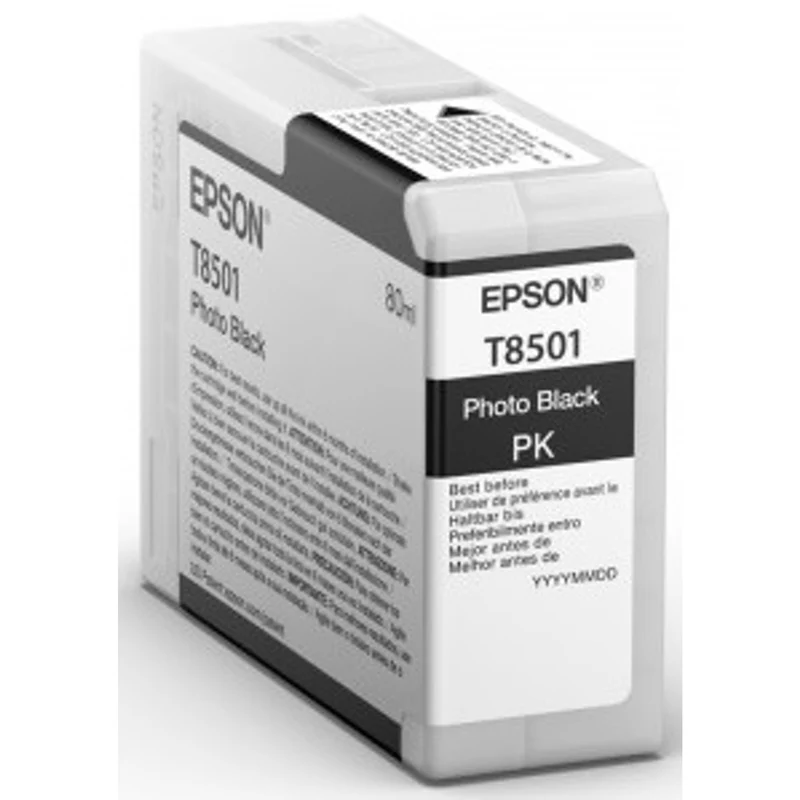 Cartouche d’Encre UltraChrome HD T850 Noir Photo (80 ml)