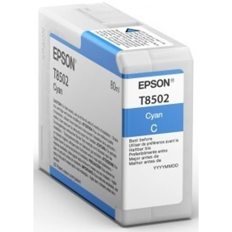 Cartouche d’Encre UltraChrome HD T850 Cyan (80 ml)