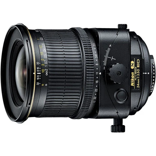 PC-E NIKKOR 24mm f/3.5D ED décentrable (Tilt-Shift)