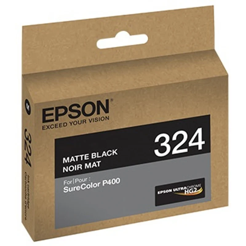 Cartouche d’Encre 324 Noir Mat