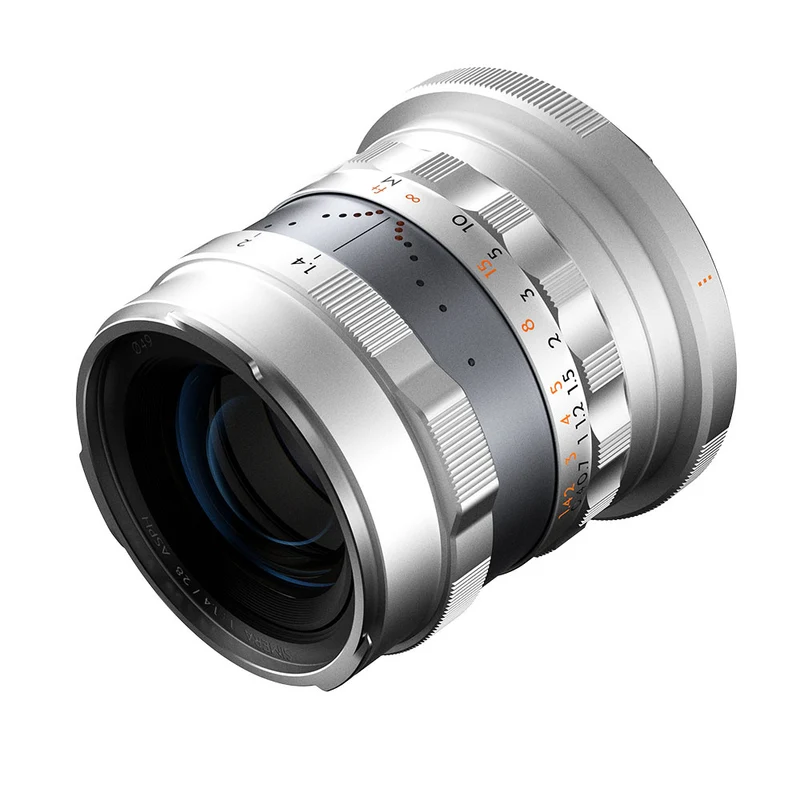 Simera 28mm f/1.4 Canon RF (Argent)