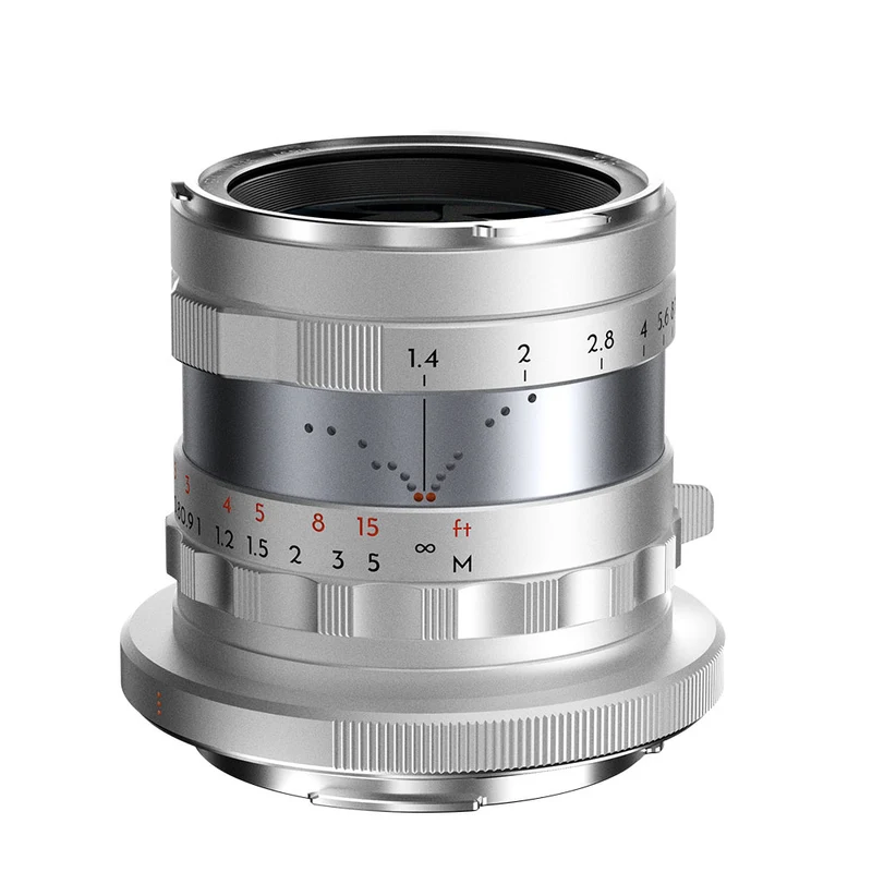 Simera 35mm f/1.4 Canon RF (Argent)