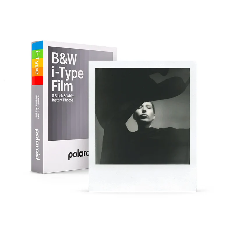Film Instantané i-Type Noir et Blanc (8 Poses)