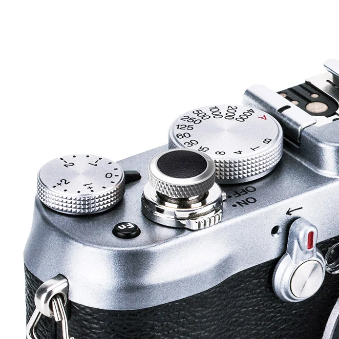 Bouton Déclencheur Deluxe (Argent / Noir)