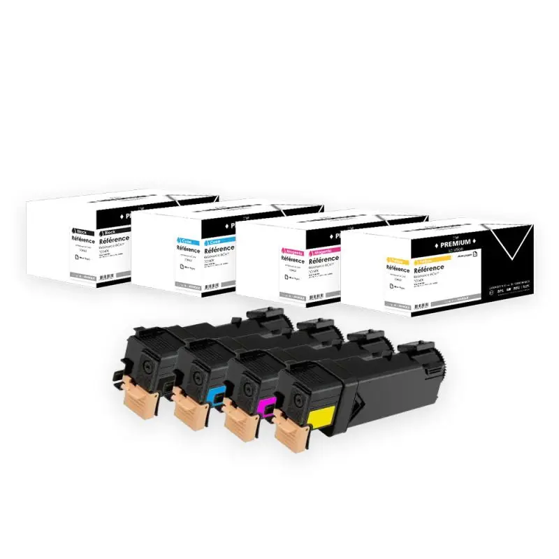 Xerox 6500 Toner Pack 4 Couleurs compatible équivalent à 106R01597, 106R01594, 106R01595