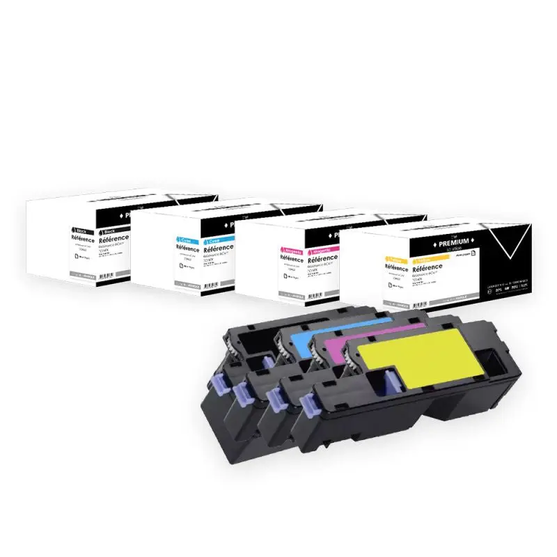 Xerox 6000 Toner Pack 4 Couleurs compatible équivalent à 106R01630, 106R01627, 106R01628