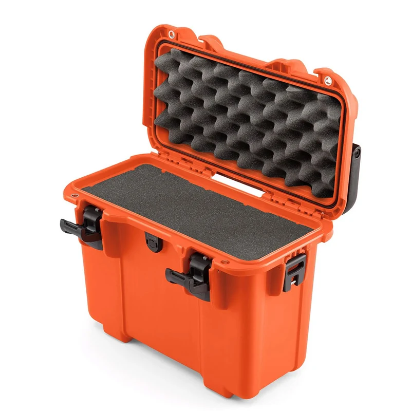 Valise Rigide T30 avec Mousse en Cubes (Orange)