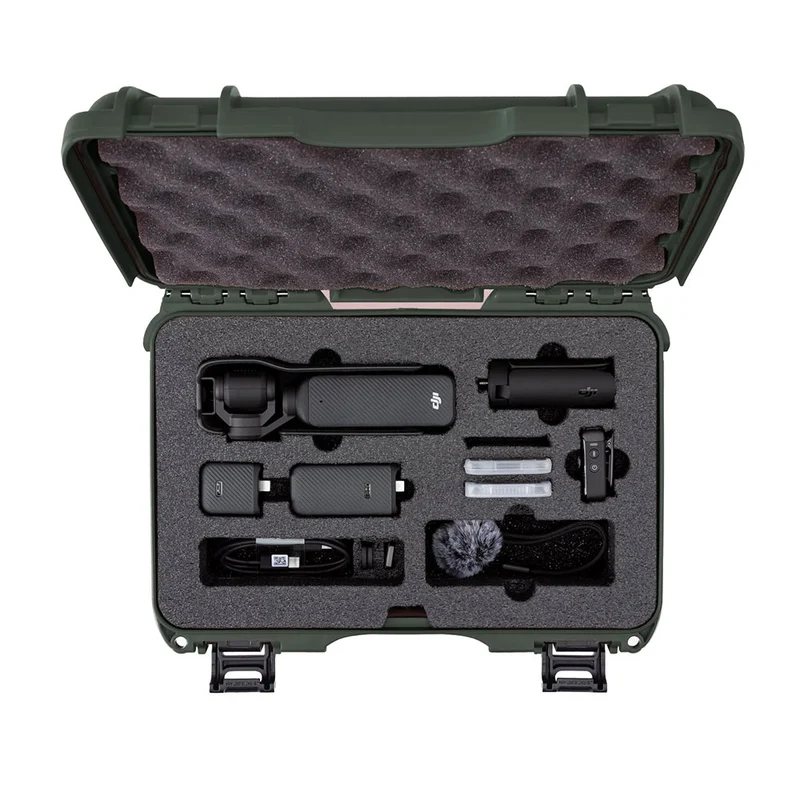 Valise Nanuk 909 pour DJI Pocket 3 (Olive)