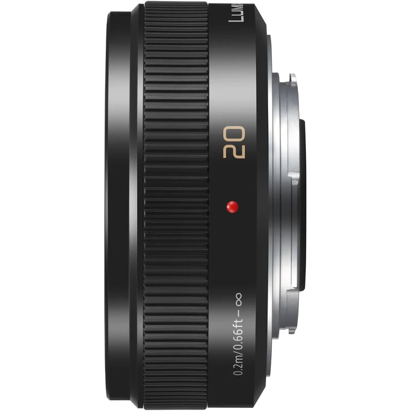 Lumix G 20mm f/1.7 II ASPH (Noir)