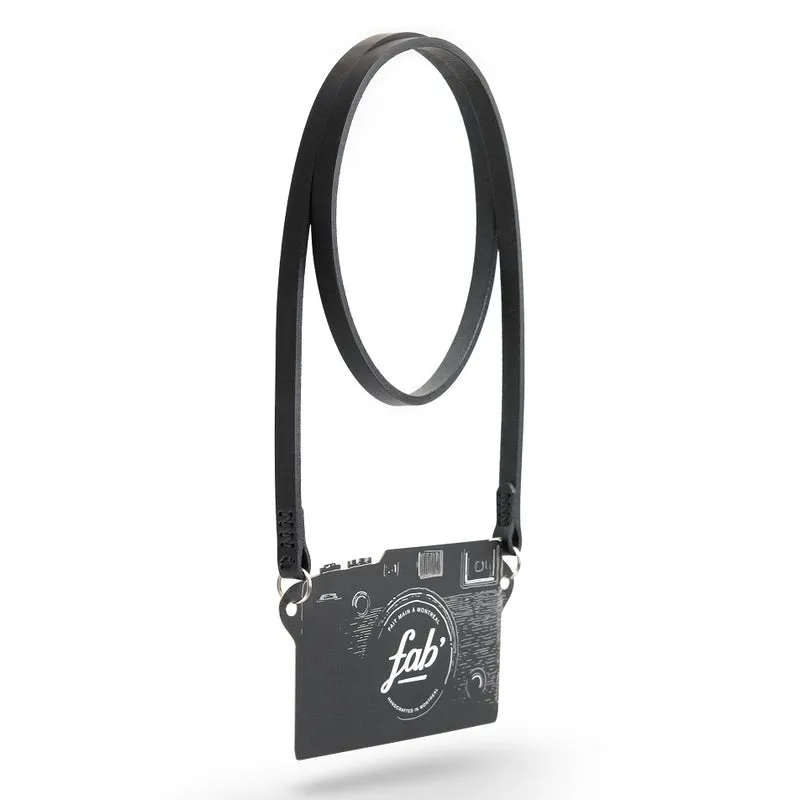 Courroie F4 de Longueur 47'' (M-L) (Cuir Noir)