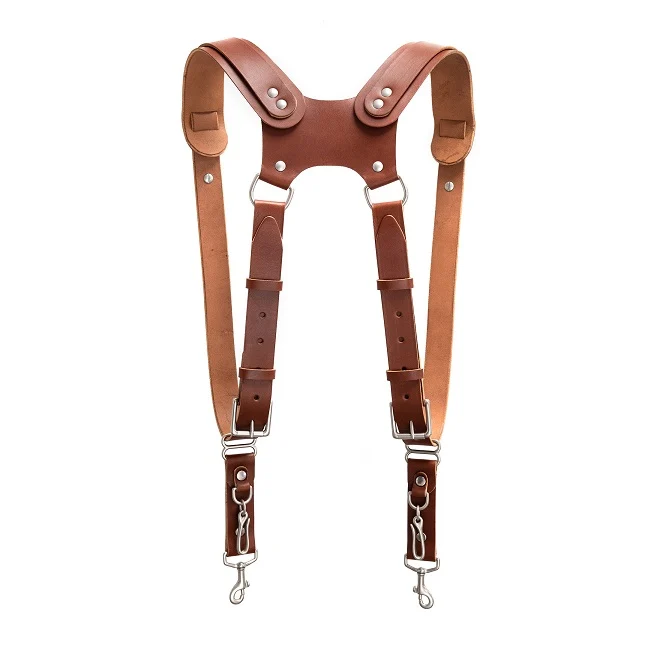 Harnais F22 de Longueur Standard (Cuir Brun)