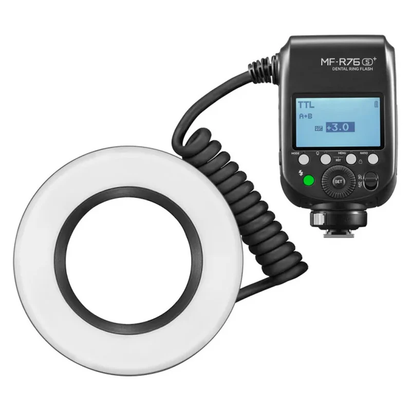 Flash Anneau Macro MF-R76S+ Sony pour Photographie dentaire