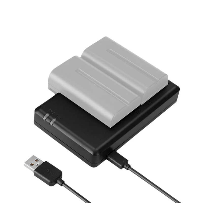 Chargeur double USB pile série L (NP-F)