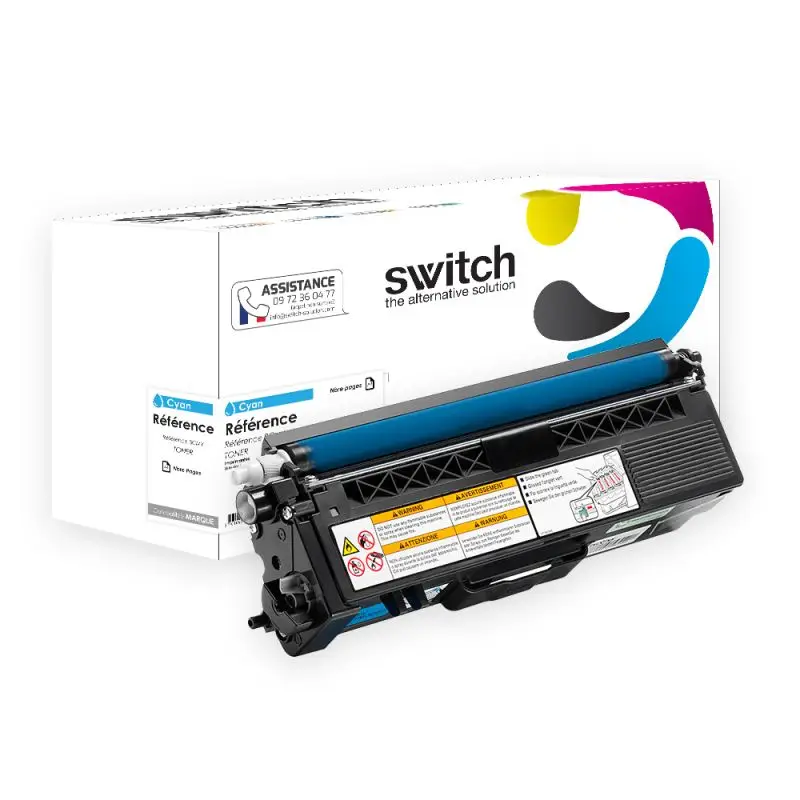 Brother TN-329 Toner Cyan compatible · Switch