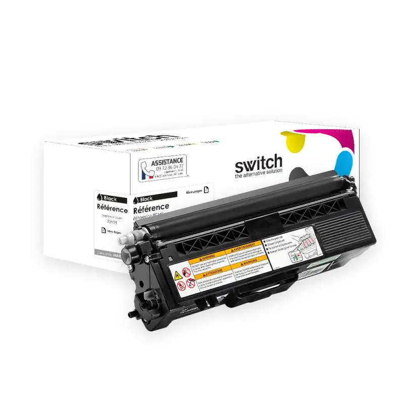 Brother TN-329 Toner Noir compatible · Switch