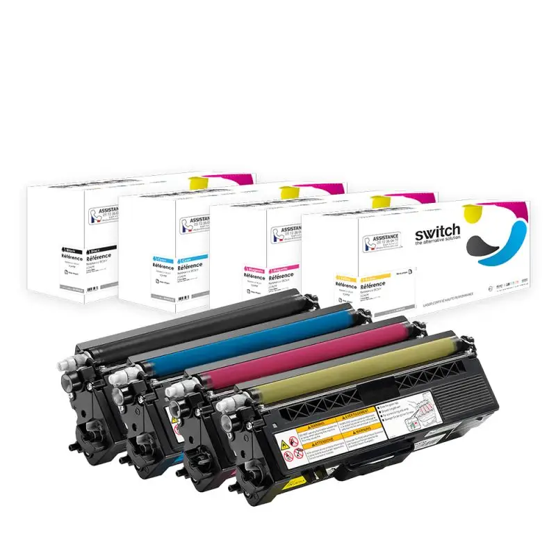 Brother TN-328 Toner Pack 4 Couleurs compatible · Switch