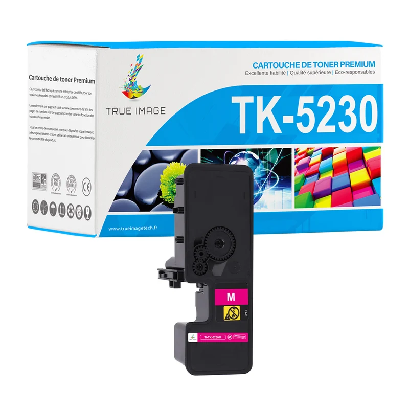 Kyocera TK-5230M Cartouche de Toner Magenta Compatible