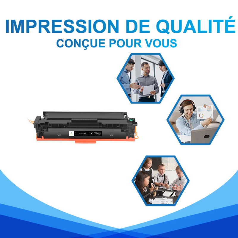 HP 205A Cartouche de Toner Noir Compatible CF530A