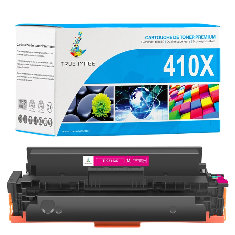 HP 410X Cartouche de Toner Magenta Compatible CF413X