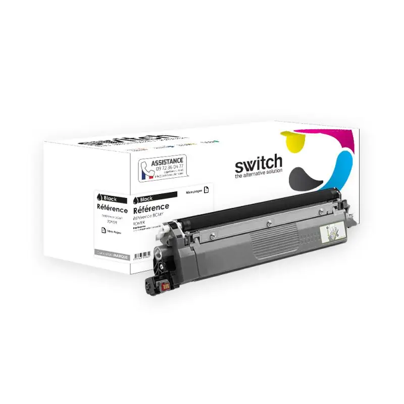 Brother TN248XL Toner Noir compatible équivalent à TN248XLBK · Switch