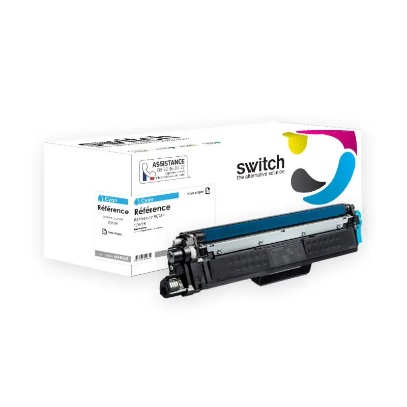 Brother TN-247 Toner Cyan compatible · Switch