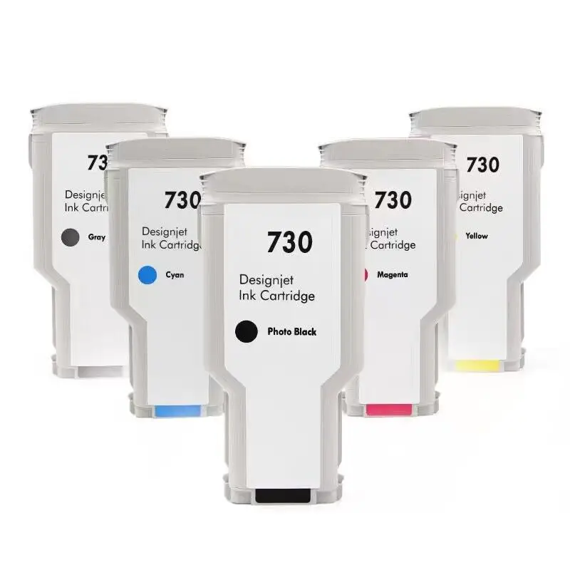 HP 730XL Cartouche Gris compatible équivalent à P2V72A