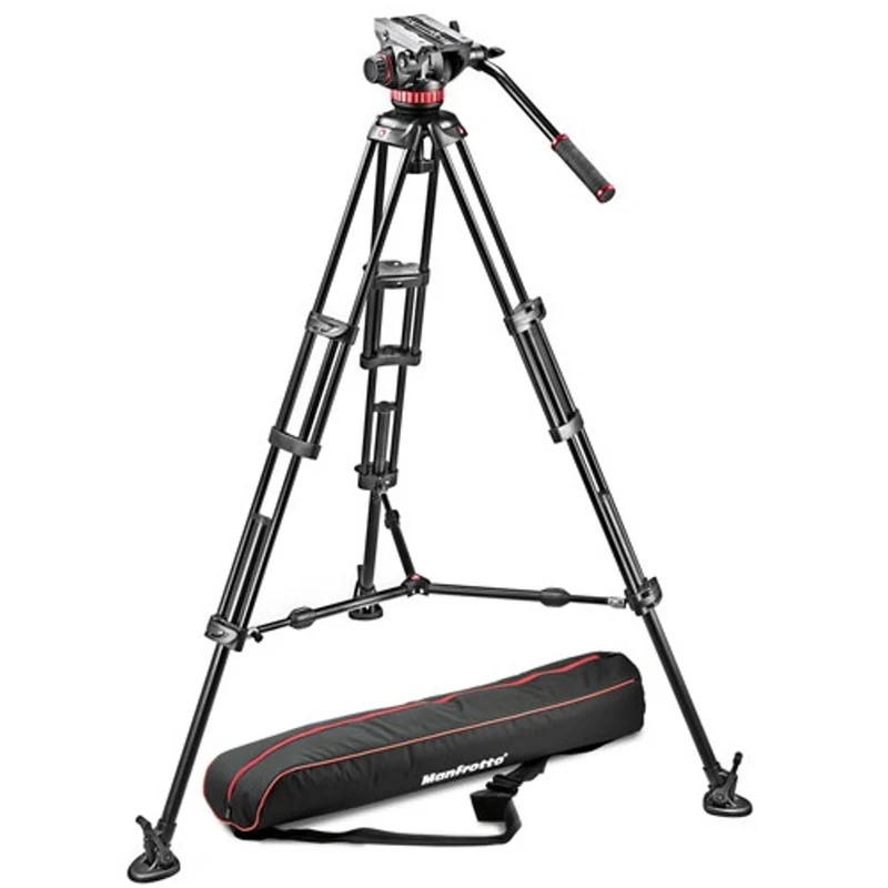 Trépied 546GB avec Tête Vidéo Pro MVH502A et Sac