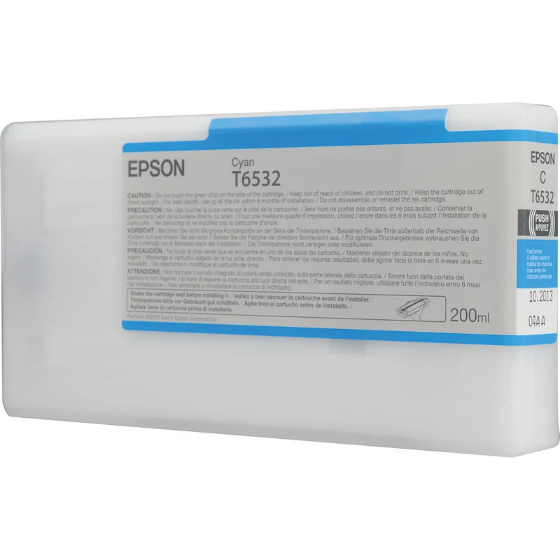Cartouche d’Encre UltraChrome HDR T653 Cyan (200 ml)