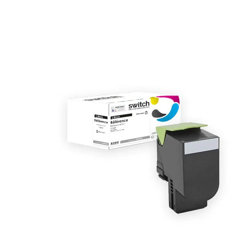 Lexmark 78C2X Toner Noir compatible équivalent à 78C2XK0 · Switch