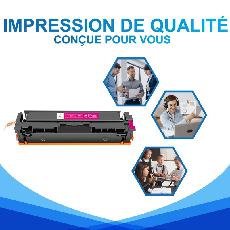 Compatible Canon 075M Toner Magenta 6363C002