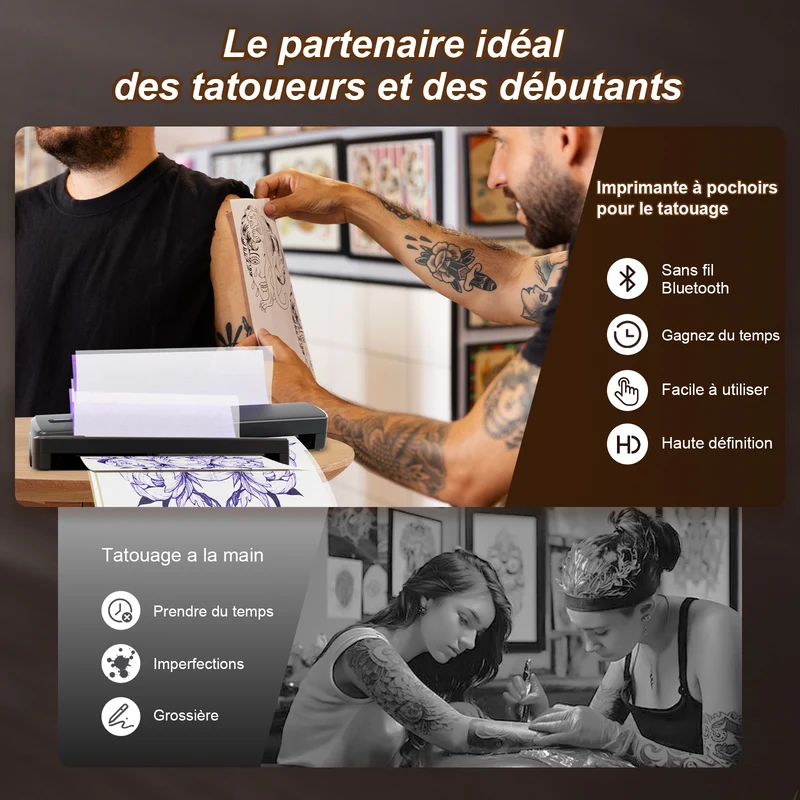 True Image TC80 Imprimante Thermique A4 / sans Encre / Tatouage