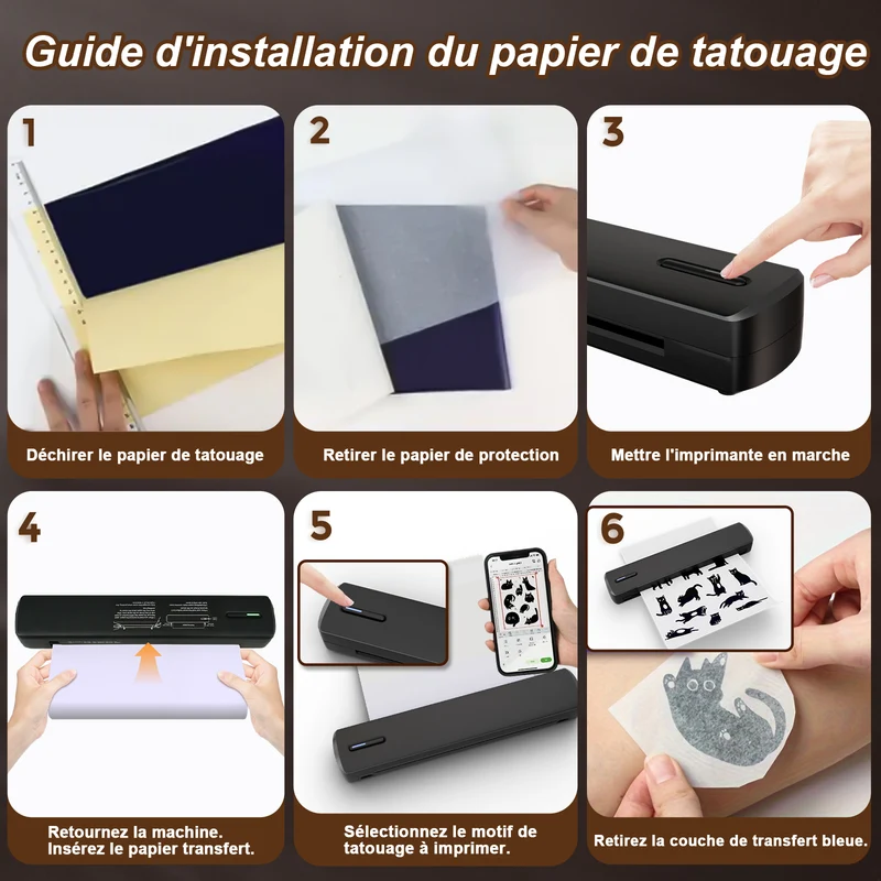 True Image TC80 Imprimante Thermique A4 / sans Encre / Tatouage