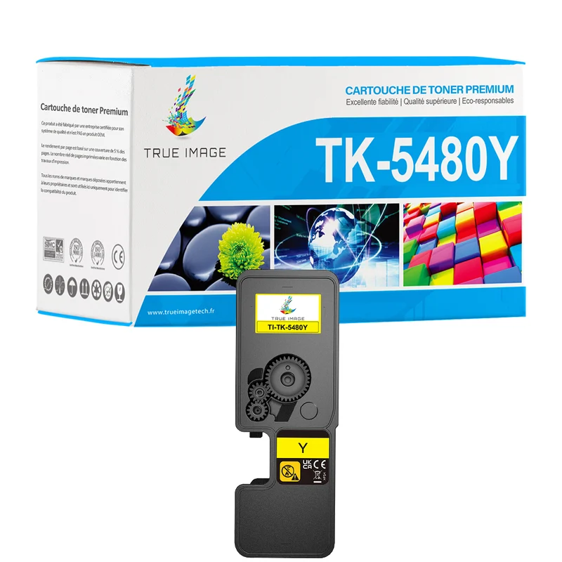Kyocera TK-5480Y Toner Compatible Jaune