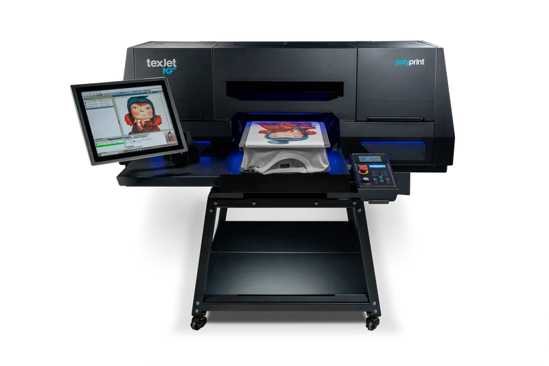 Polyprint Texjet NG - Hybride DTG/DTF - Production textile haute cadence