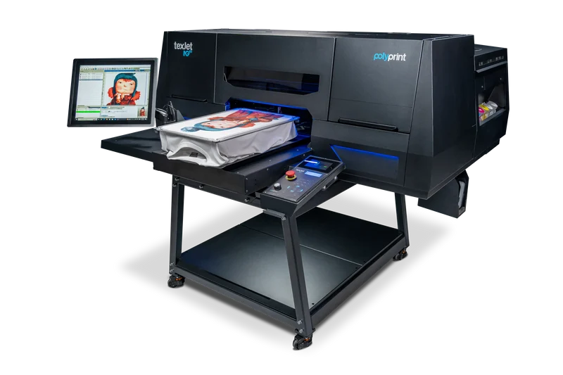 Polyprint Texjet NG - Hybride DTG/DTF - Production textile haute cadence