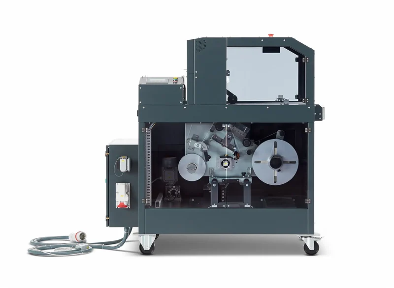 Distributeur d'étiquettes LD70 et machine de fixation