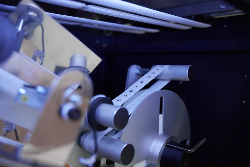 Distributeur d'étiquettes LD70 et machine de fixation
