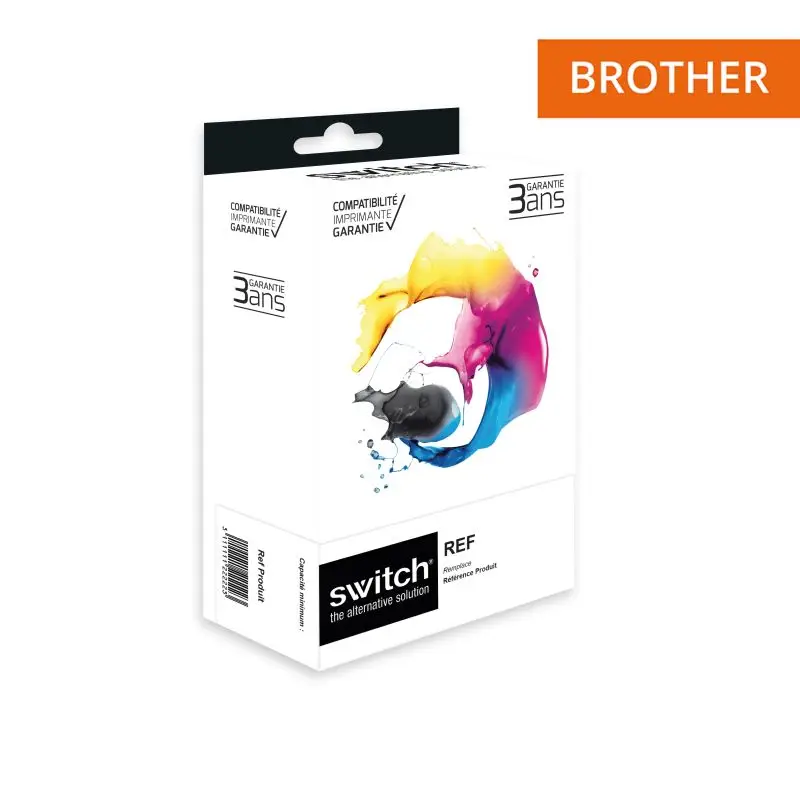 Brother 422XL Cartouche Pack 4 Couleurs compatible équivalent à LC422XLVAL · Switch