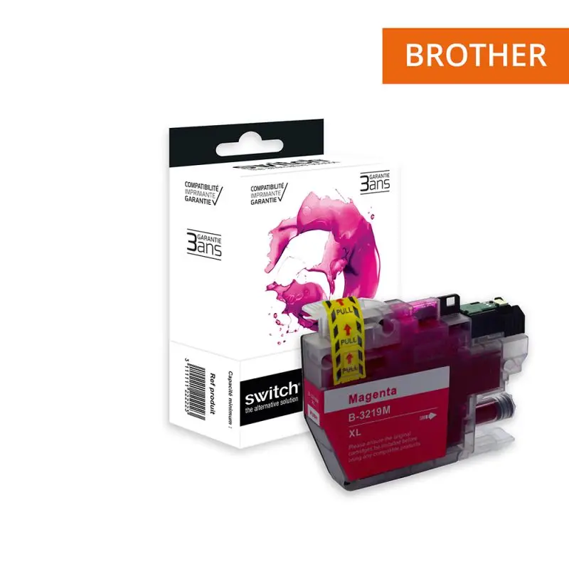 Brother 3219 Cartouche Magenta compatible équivalent à LC3219XLM · Switch
