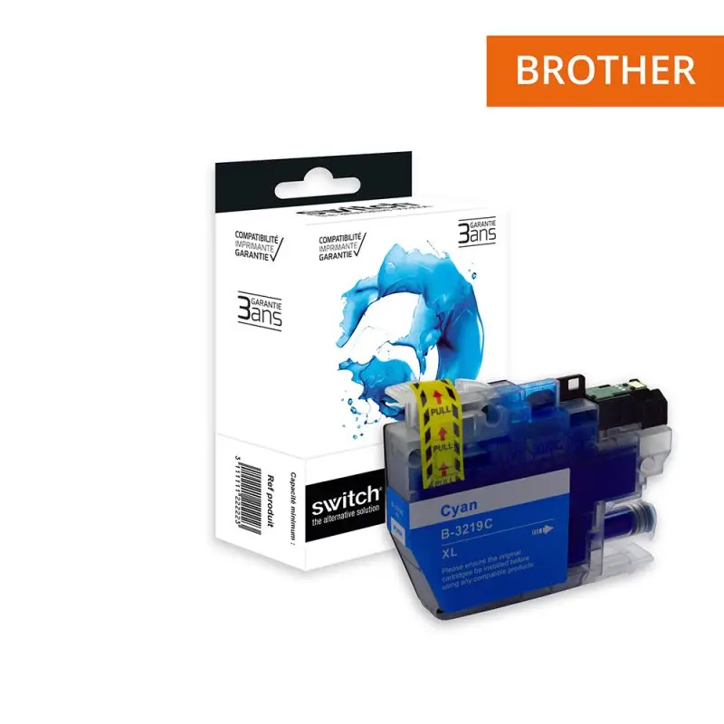 Brother 3219 Cartouche Cyan compatible équivalent à LC3219XLC · Switch